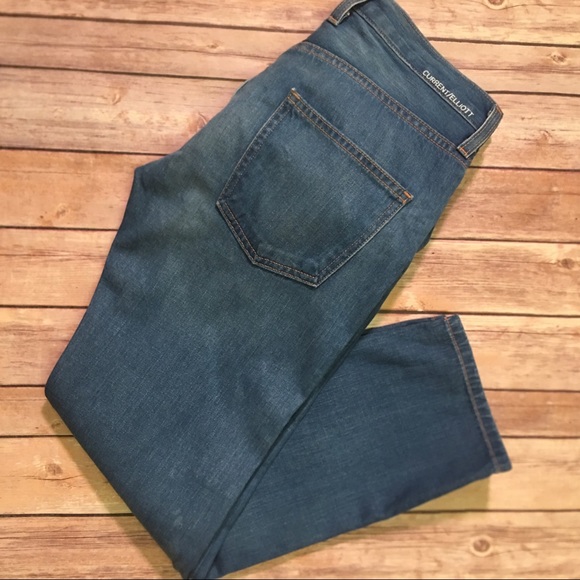 👻CUREENT ELLIOTT SUNSHADOW Boyfriend Jeans Sz 24 - Picture 5 of 8